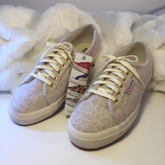 superga shearling lined sneakers
